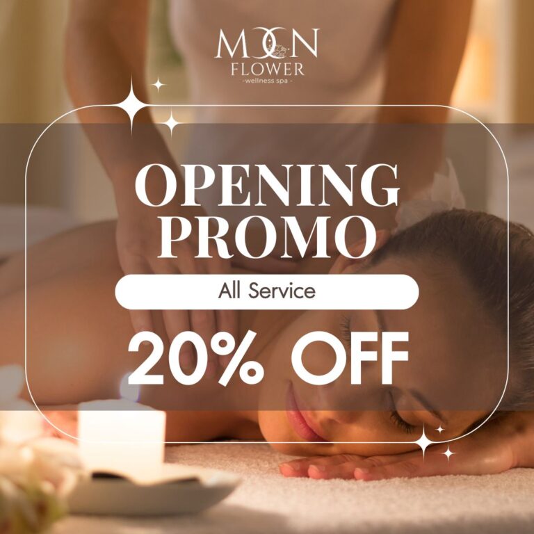 Moon Flower Wellness Spa — Soft Opening Promotion